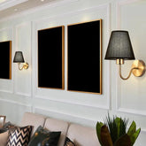 Modern Wall Light with Fabric for Bedroom